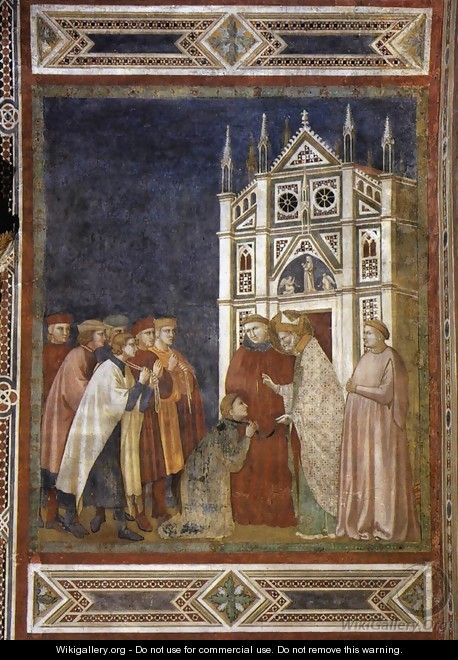 St Nicholas Forgiving the Consul 1300-01 - Palmerino di Guido