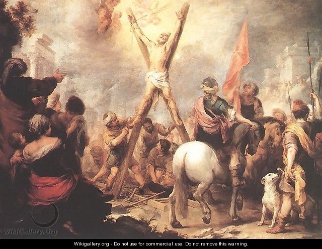 The Martyrdom of St Andrew 1675-82 - Bartolome Esteban Murillo