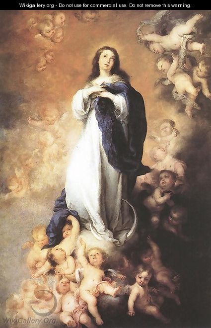 Immaculate Conception c. 1678 - Bartolome Esteban Murillo