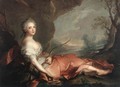 Marie Adelaide of France as Diana 1745 - Jean-Marc Nattier