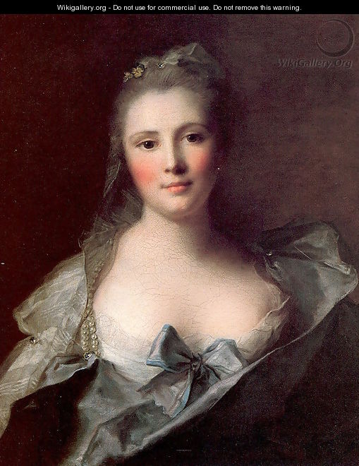 Mademoiselle Marsollier 1757 - Jean-Marc Nattier