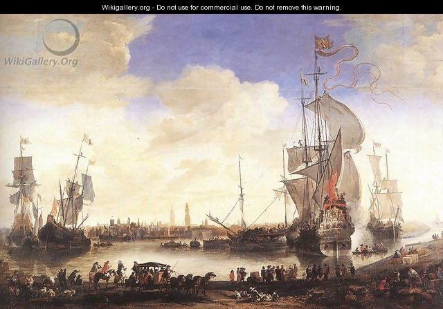 The Handelskom at Bruges 1665 - Hendrik van Minderhout