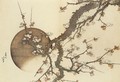 Plum Blossom and the Moon - Katsushika Hokusai