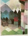 Foehn Wind in Marc's Garden, 1915, 102 - Paul Klee