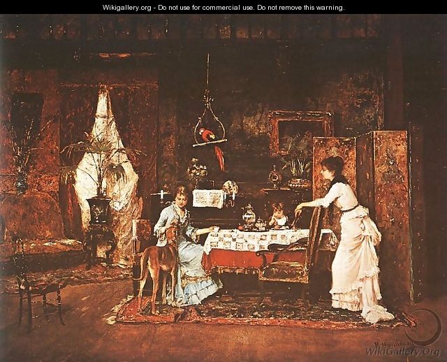 The Hound (Az agar) 1882 - Mihaly Munkacsy