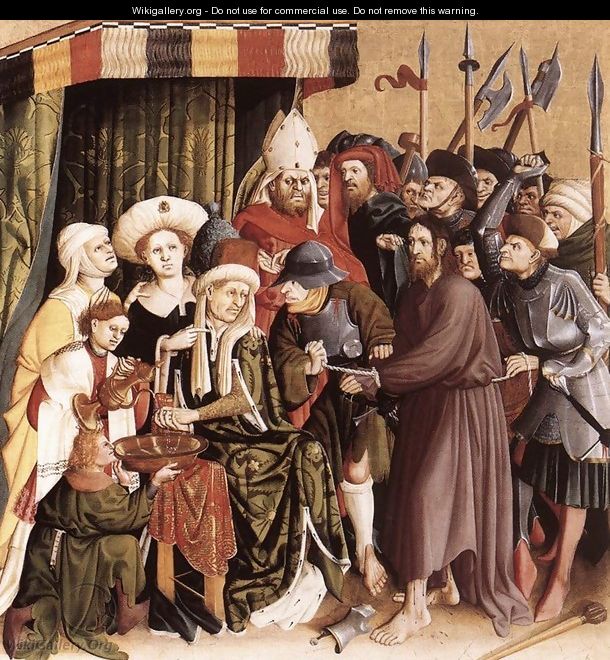 Christ before Pilate 1437 - Hans Multscher