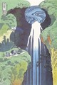 Amida Waterfall on the Kisokaido Road (Kisoji no oku Amidagataki) - Katsushika Hokusai