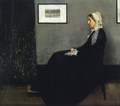 Arrangement in Grey and Black- Portrait of the Artist's Mother 1871 - James Abbott McNeill Whistler