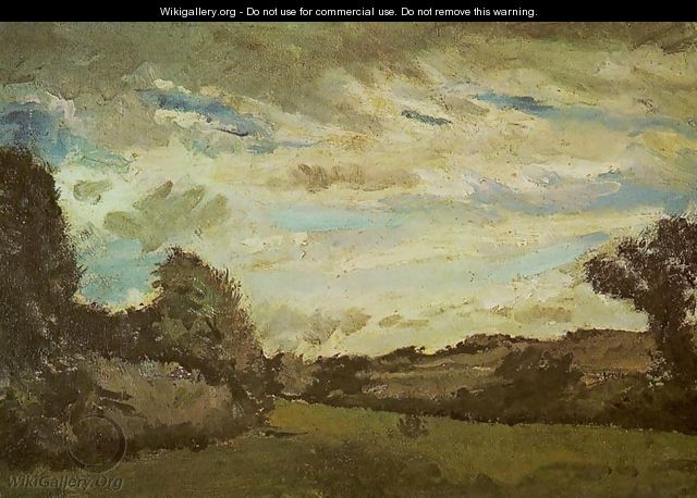 Landscape with Dunes - Vincent Van Gogh