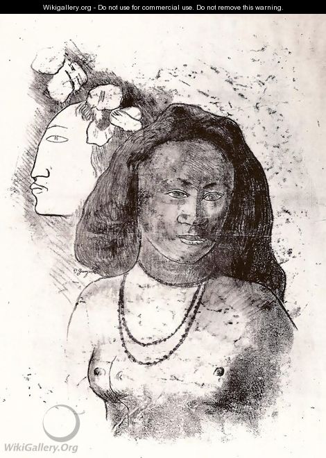 Two Tahitian Girls - Paul Gauguin
