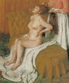 Woman Having Her Hair Combed - Edgar Degas