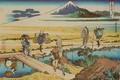 Nakahara in Sagami Province (Soshu Nakahara) - Katsushika Hokusai