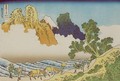 Back of Mount Fuji from Minobu River (Minobugawa ura Fuji) - Katsushika Hokusai