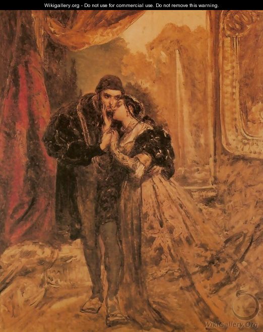 King Sigismund II Augustus and Barbara Radziwill - Jan Matejko