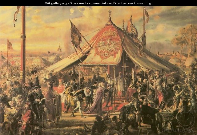 Poland at the Zenith of Power - Golden Liberty - 1573 Election - Jan Matejko