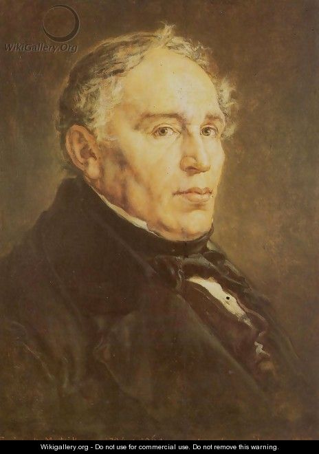 Portrait of Franciszek Matejko - Jan Matejko