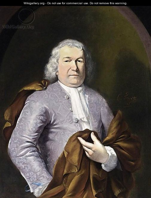 Portrait of a Gentleman 1716 - Cornelis Troost