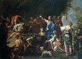 The Raising of Lazarus - Francesco Trevisani