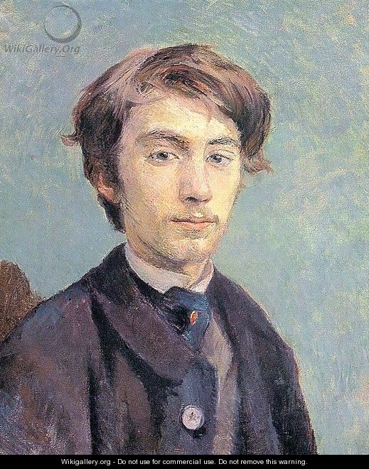 Portrait of the Artist Emile Bernard 1886 - Henri De Toulouse-Lautrec