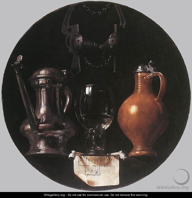 Emblematic Still-Life 1614 - Jan Symoonisz. (Johannes) Torrentius