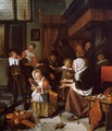 The Feast of St. Nicholas 1665-68 - Jan Steen