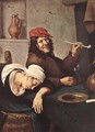 The Drinker (detail) c. 1660 - Jan Steen
