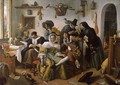 In Luxury, Look Out 1663 - Jan Steen