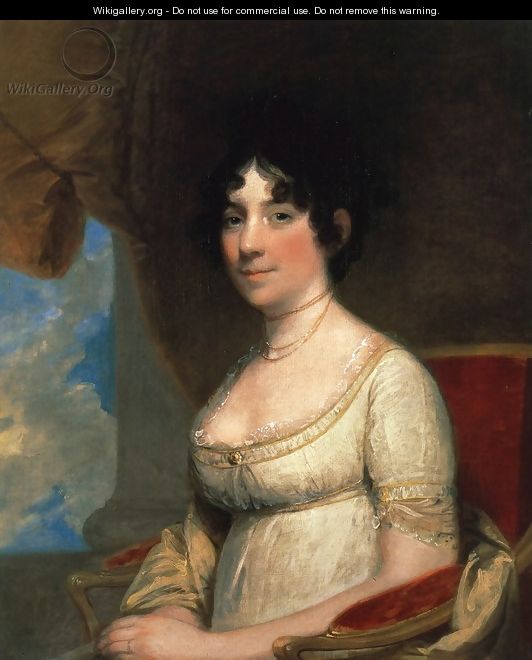 Dolley Madison (Mrs. James Madison) 1804 - Gilbert Stuart