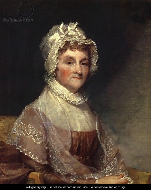 Abigail Adams (Mrs. John Adams) 1800-15 - Gilbert Stuart