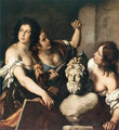 Allegory of Arts c. 1640 - Bernardo Strozzi