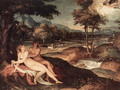 Landscape with Jupiter and Io - Lambert Sustris