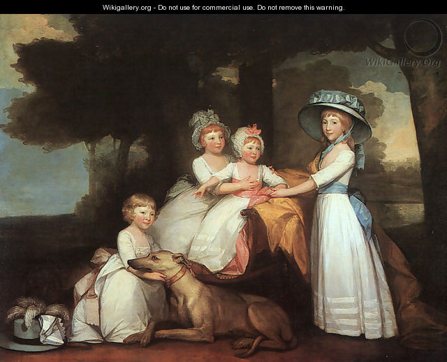 The Percy Children 1787 - Gilbert Stuart