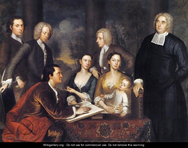Bishop Berkeley and his Family 1729 - John Smibert