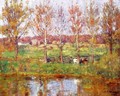 Cows by the Stream 1895 - Theodore Clement Steele