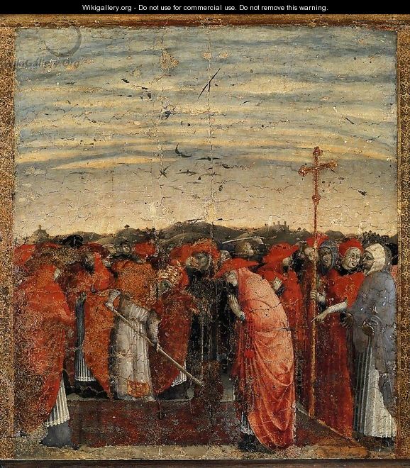 Founding of Santa Maria Maggiore 1430-32 - Stefano Di Giovanni Sassetta