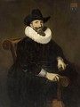 Portrait of Elias van Cuelen 1643 - Dirck Dircksz. Santvoort
