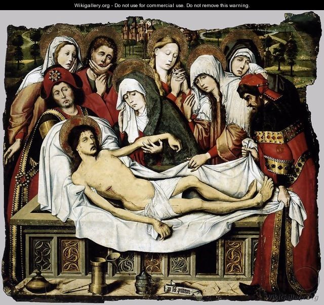 Entombment of Christ 1490s - Pedro Sanchez