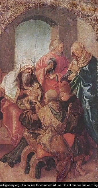 The Circumcision of Christ 1505-06 - Hans Leonhard Schaufelein