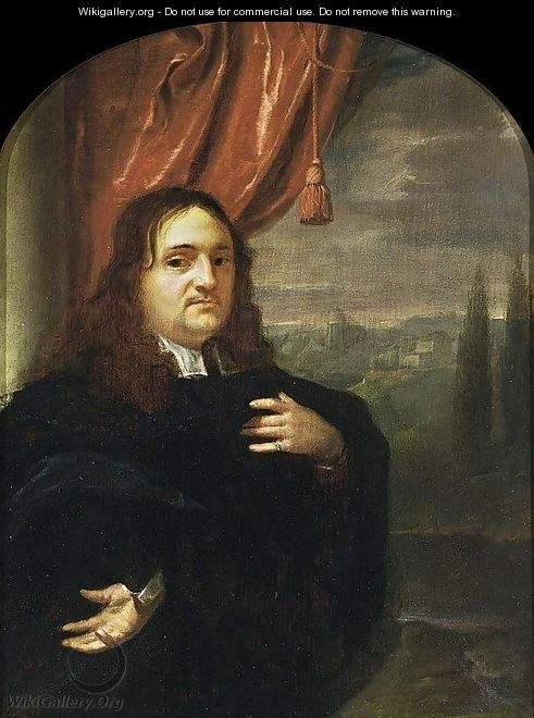 Portrait of Matthijs Pompe van Slingelandt - Godfried Schalcken