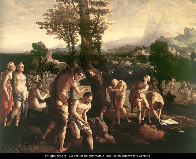 The Baptism of Christ c. 1530 - Jan Van Scorel
