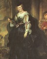 Helena Fourment with a Carriage 1639 - Peter Paul Rubens