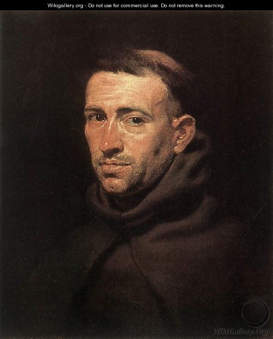 Head of a Franciscan Friar - Peter Paul Rubens