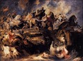 Battle of the Amazons 1618 - Peter Paul Rubens