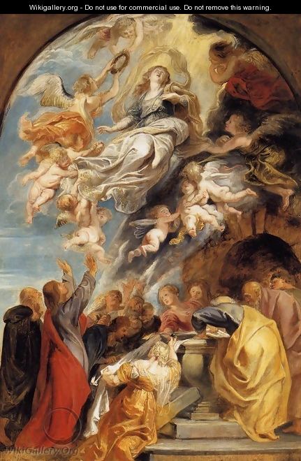 The Assumption of Mary 1620-22 - Peter Paul Rubens