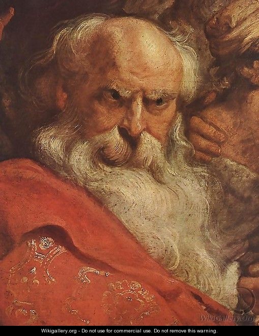 The Adoration of the Magi (detail-2) 1624 - Peter Paul Rubens