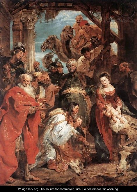 The Adoration of the Magi 1624 - Peter Paul Rubens