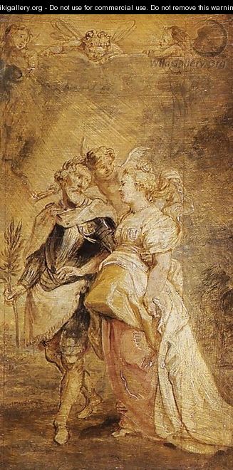 The Marriage of Henri IV of France and Marie de Medicis 1628-30 - Peter Paul Rubens