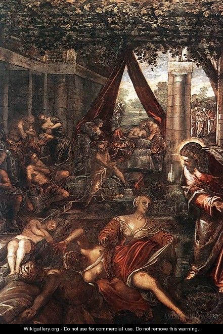 La Probatica Piscina 1578-81 - Jacopo Tintoretto (Robusti)