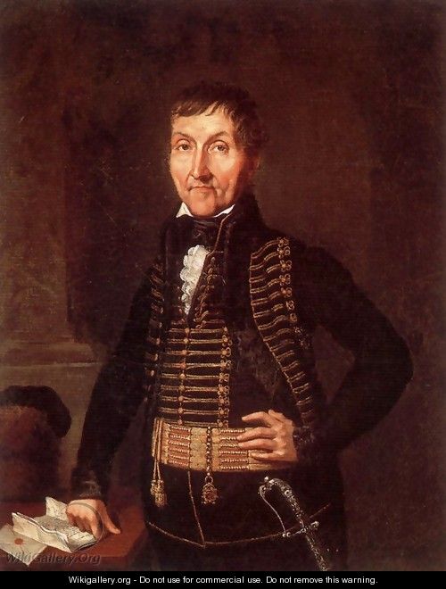 Portrait of a Nobleman 1822 - Janos Rombauer
