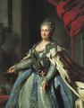 Portrait of Catherine II, 1770 - Fedor Rokotov